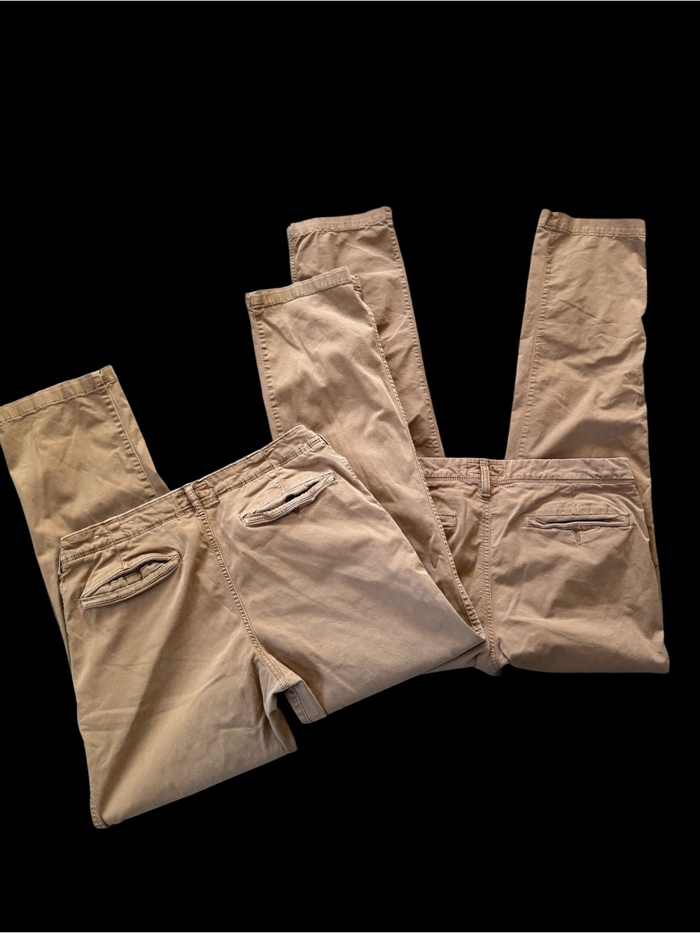 American Eagle Extreme Flex Khaki Pants Bundle Men’s 34x34 EUC 2 Pair